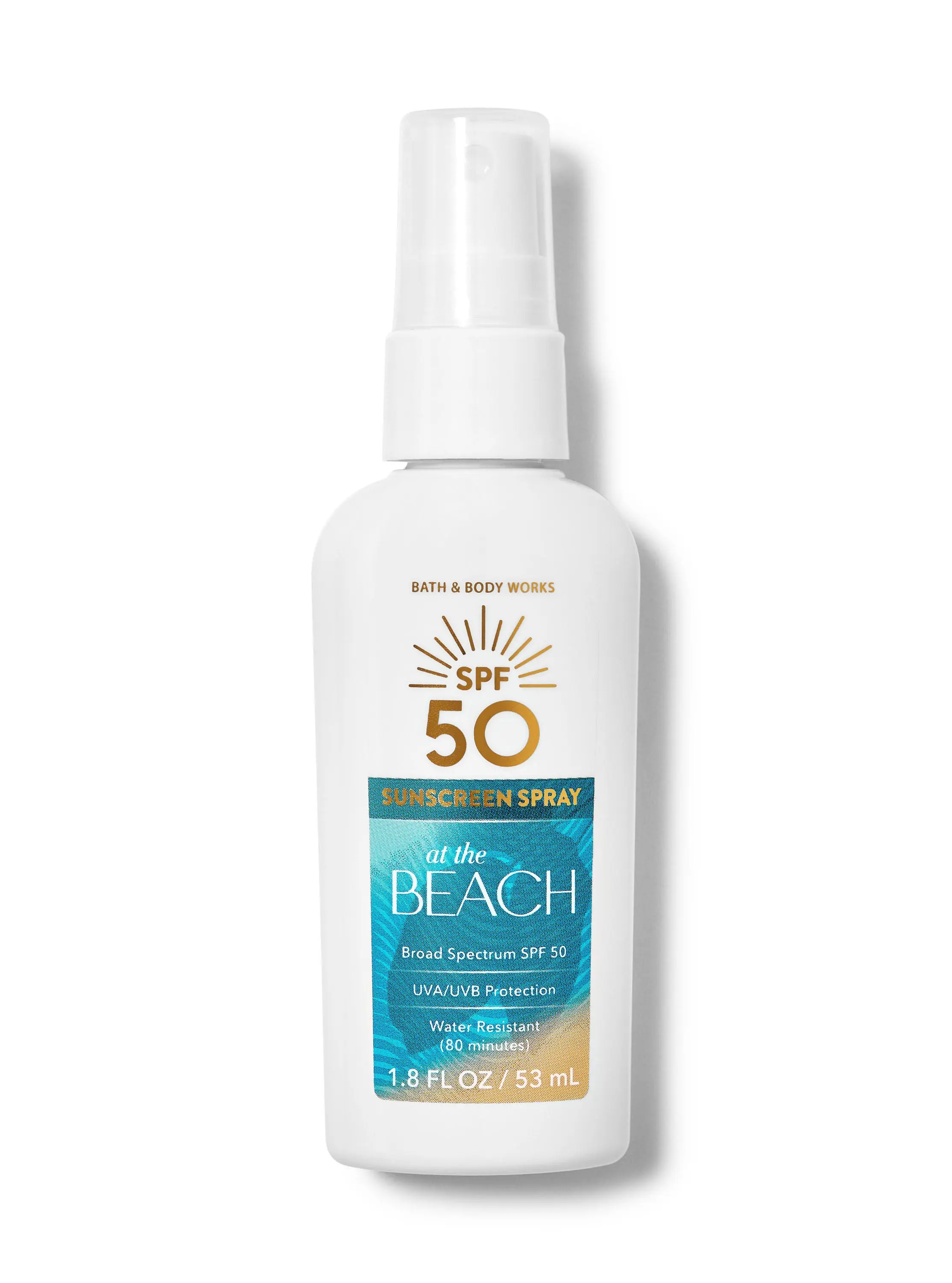 At the Beach Travel Size SPF 50 Spray